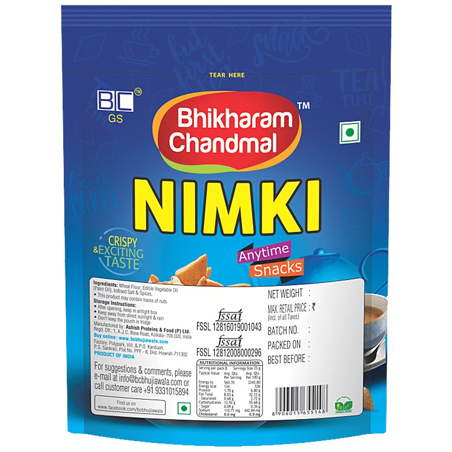 Bhikharam Chandmal Namkeen - Nimki