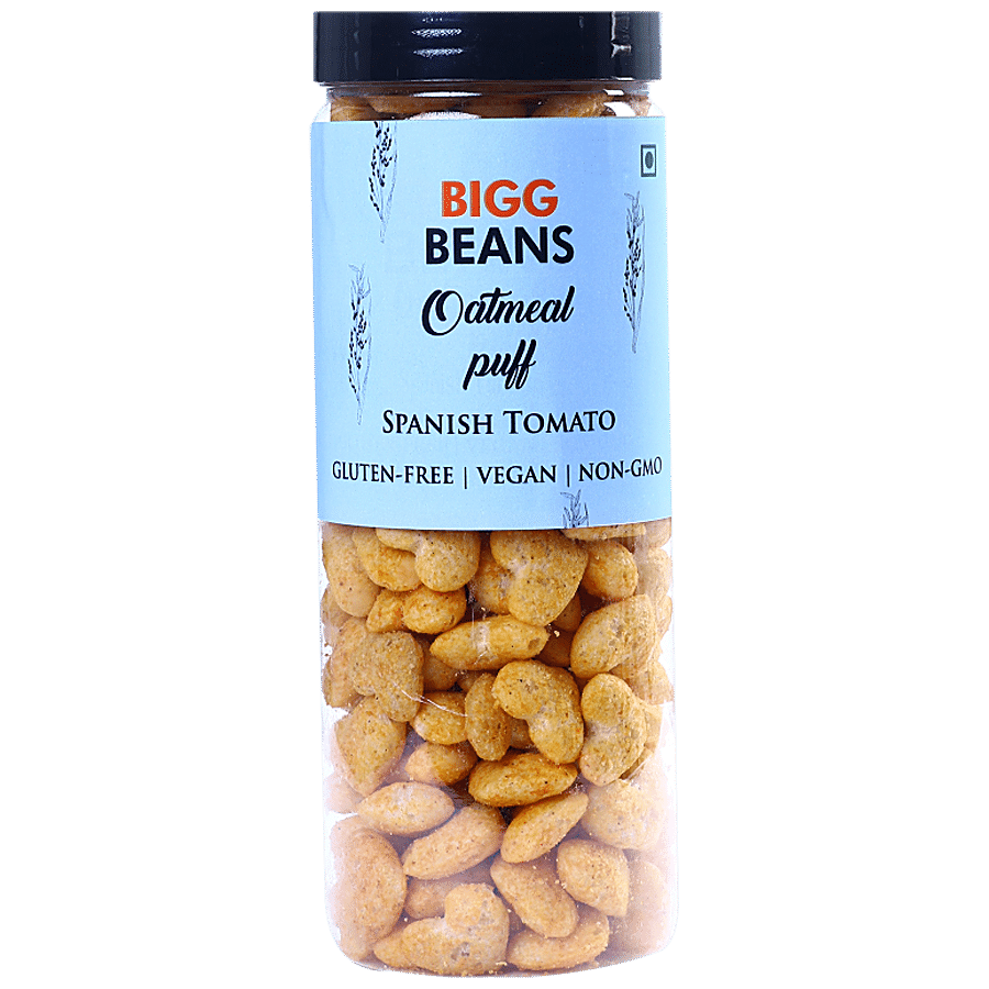 Bigg Beans Oatmeal Puff - Spanish Tomato