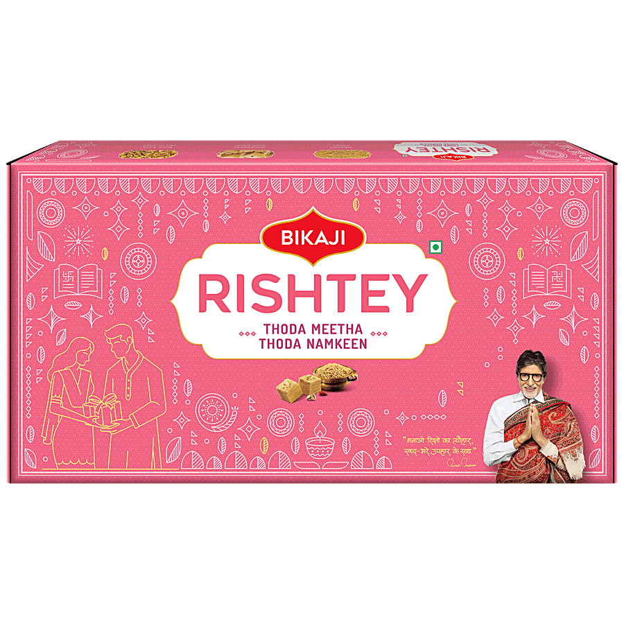 Bikaji Rishtey Thoda Meetha Thoda Namkeen Gift Pack