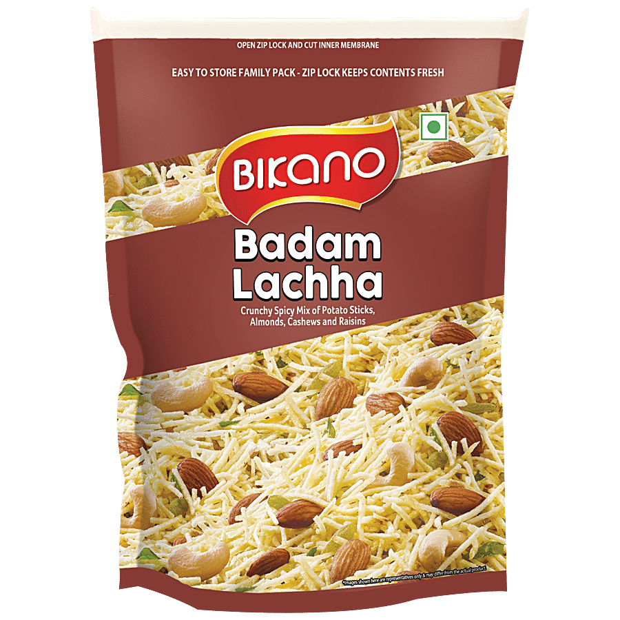 Bikano Badam Lacha - Crunchy Spicy Mix