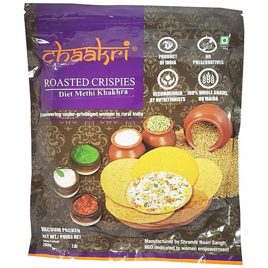 Chaakri Diet Methi Khakhara - Roasted Crispies