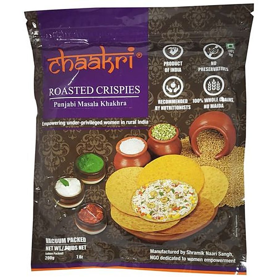 Chaakri Punjabi Masala Khakhra - Roasted Crispies