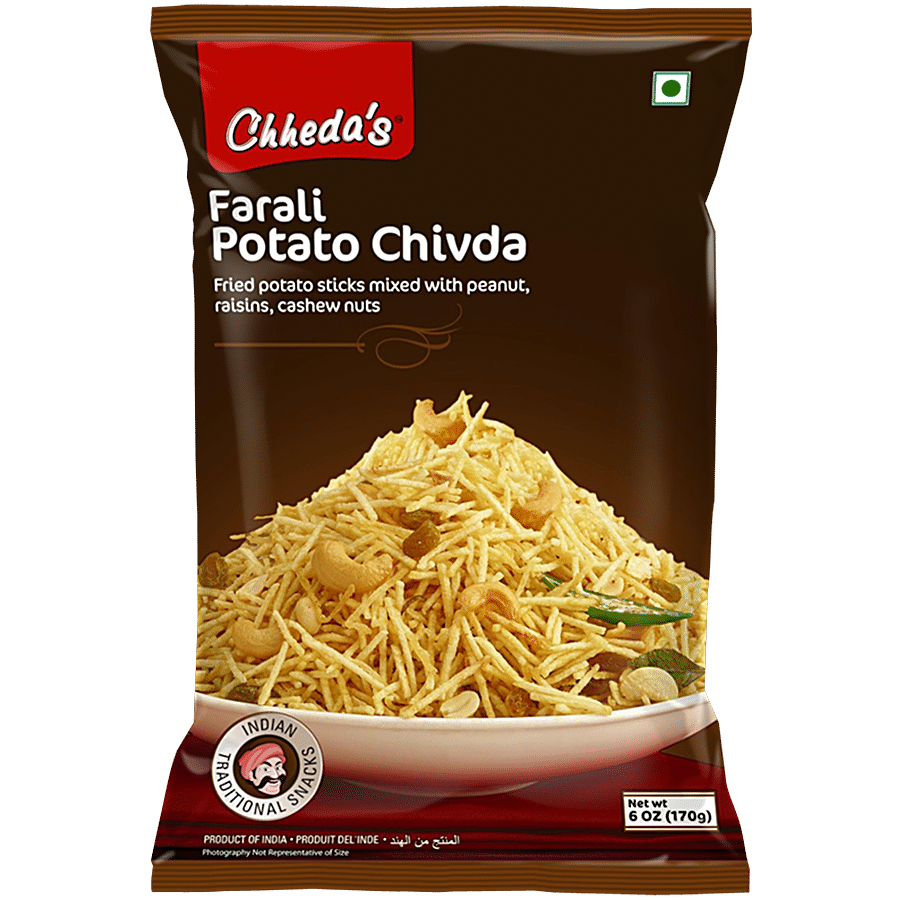 Chhedas Farali Potato Chivda