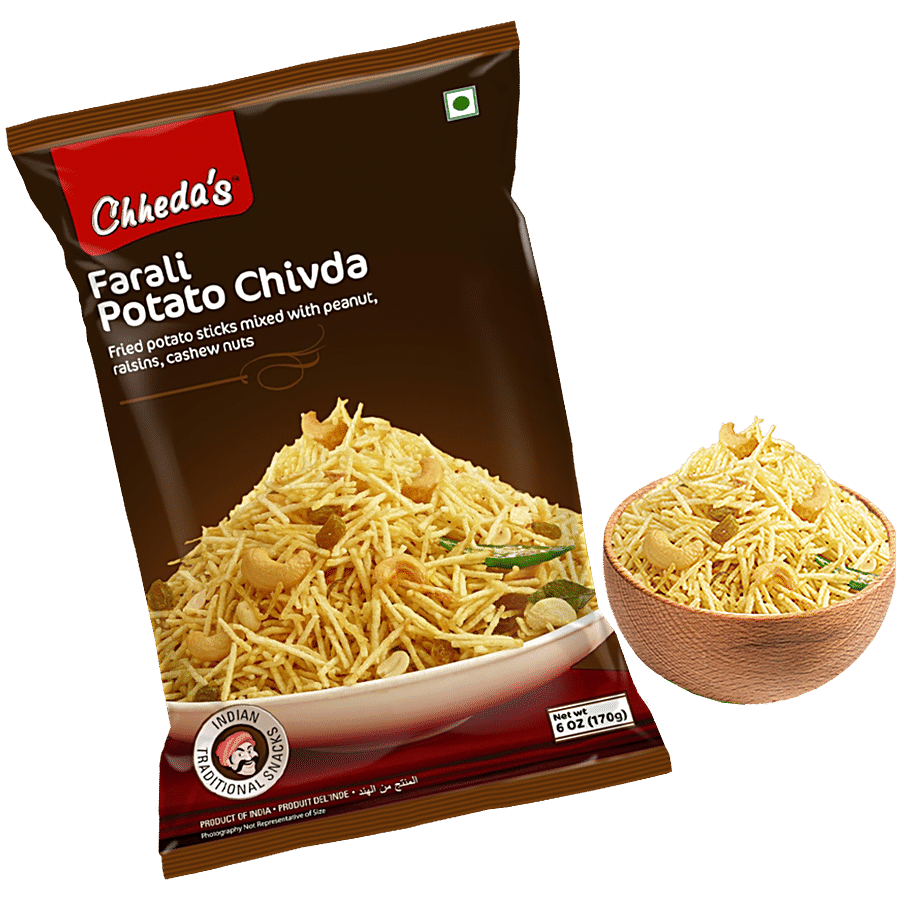 Chhedas Farali Potato Chivda