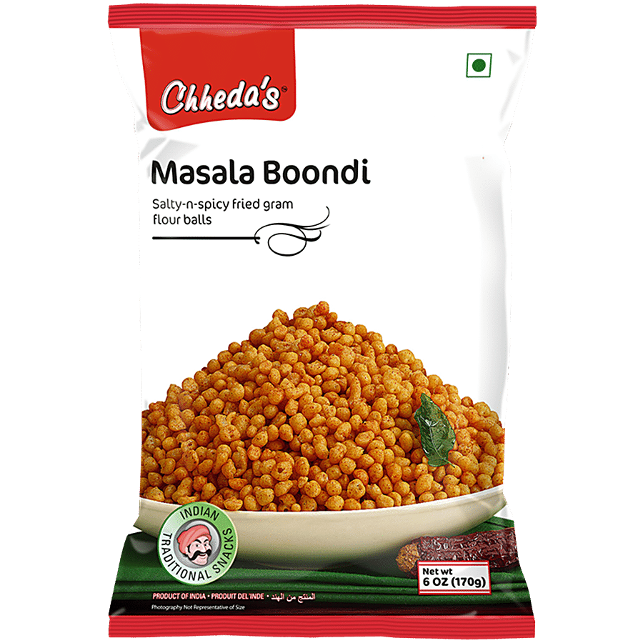 Chhedas Masala Boondi - Salty-n-Spicy