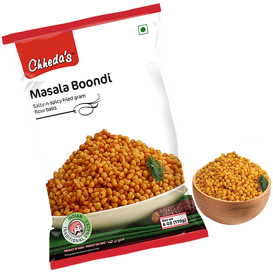 Chhedas Masala Boondi - Salty-n-Spicy