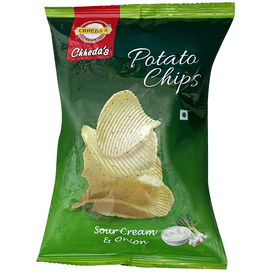 Chhedas Potato Chips - Sour Cream & Onion