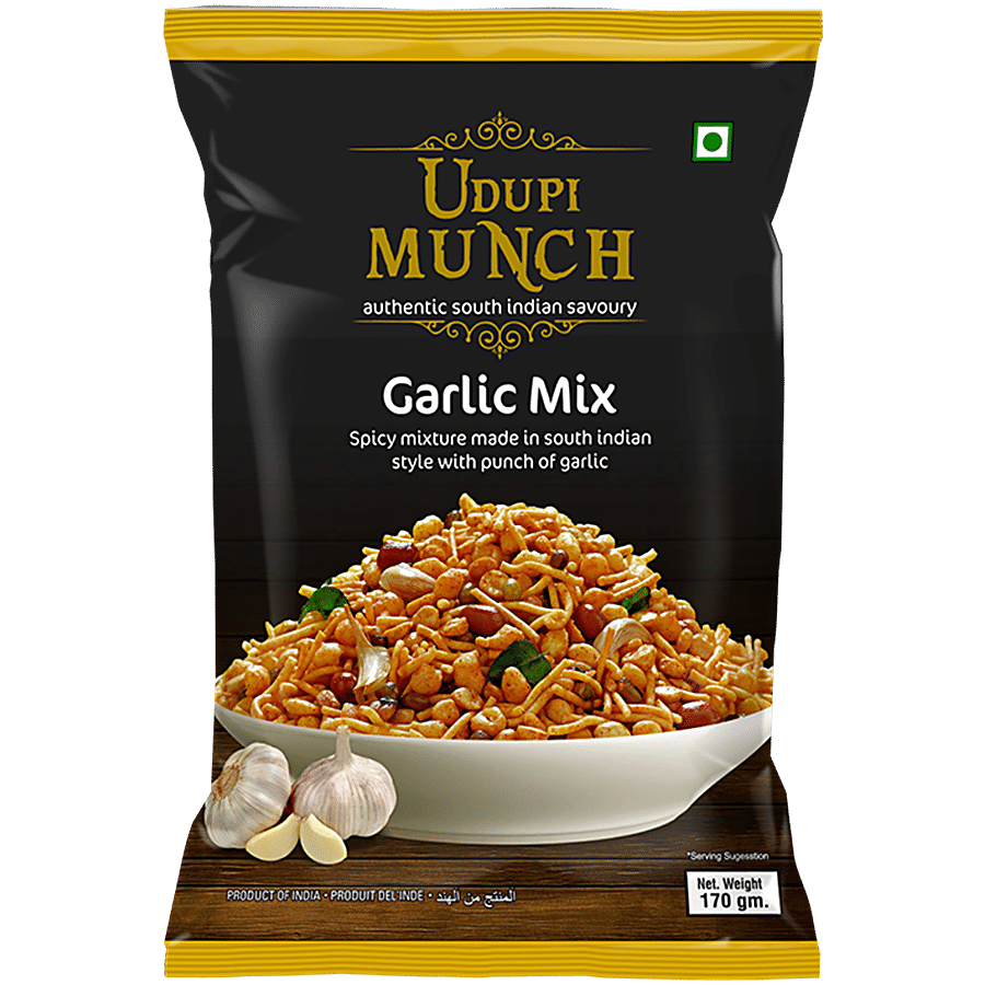 Chhedas Udupi Munch Garlic Mix - Spicy Mixture