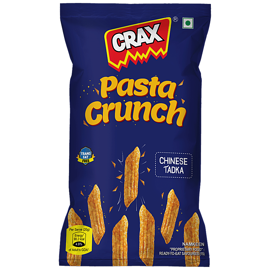 Crax Pasta Crunch Chinese Tadka - Ready To Eat Savouries