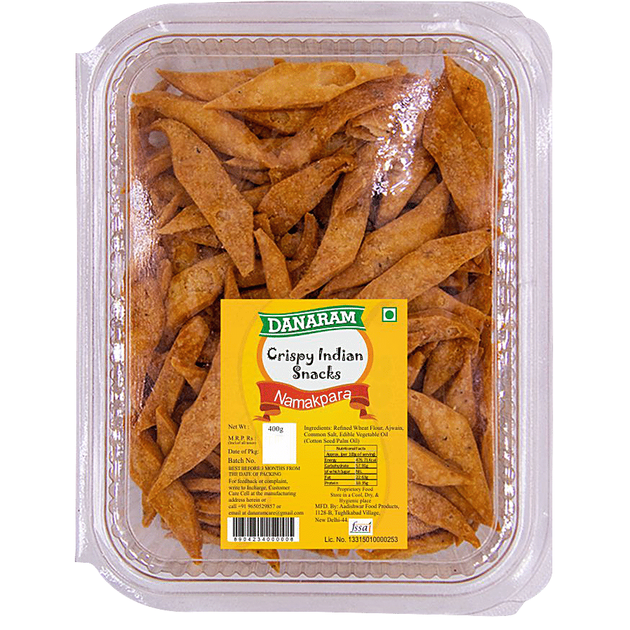 Danaram Crispy Indian Snacks - Namakpara