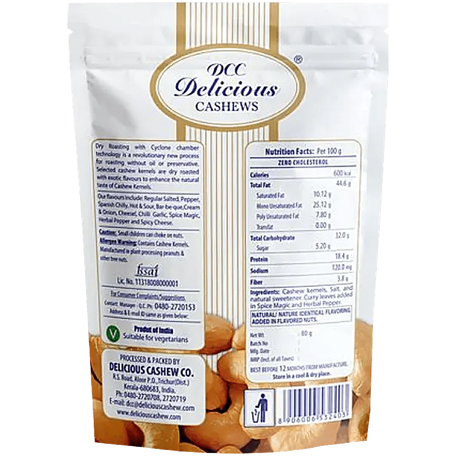 Delicious Cashew/Godambis - Dry Roasted & Cheese Flavour