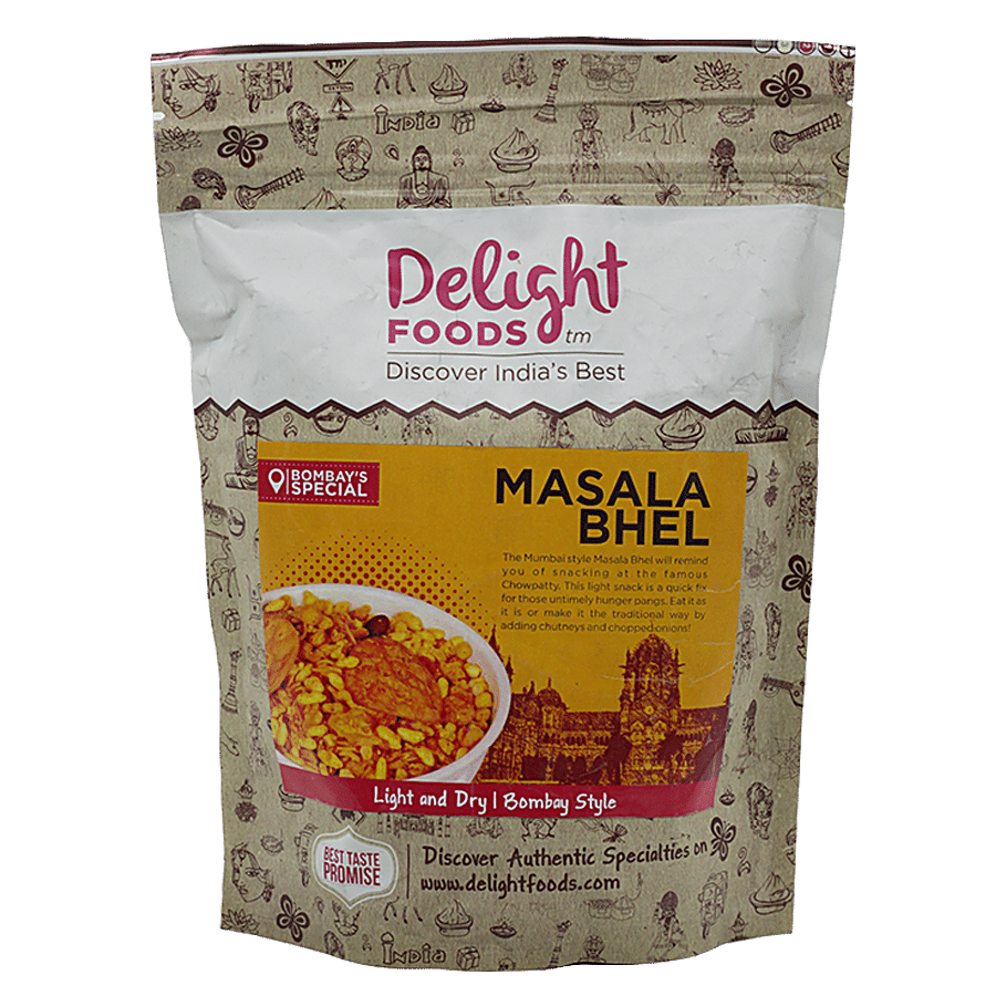 Delight Foods Masala Bhel - Light & Dry