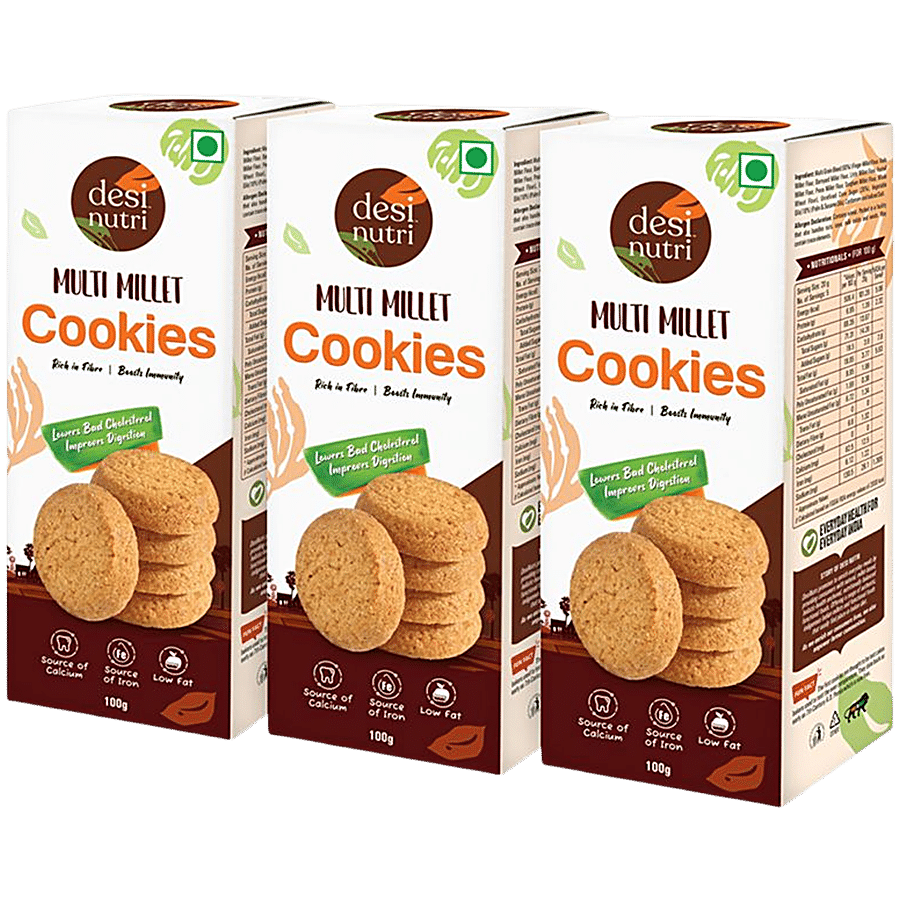 Desi Nutri Multi Millet Cookies