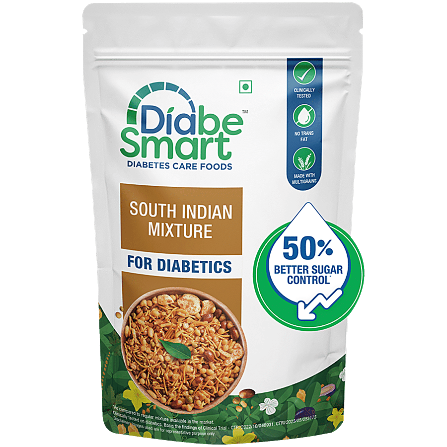 DiabeSmart Diabetic South Indian Mixture - Lab Tested Low GL Snack