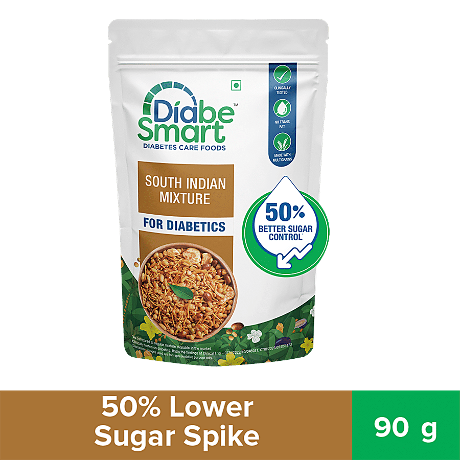 DiabeSmart Diabetic South Indian Mixture - Lab Tested Low GL Snack