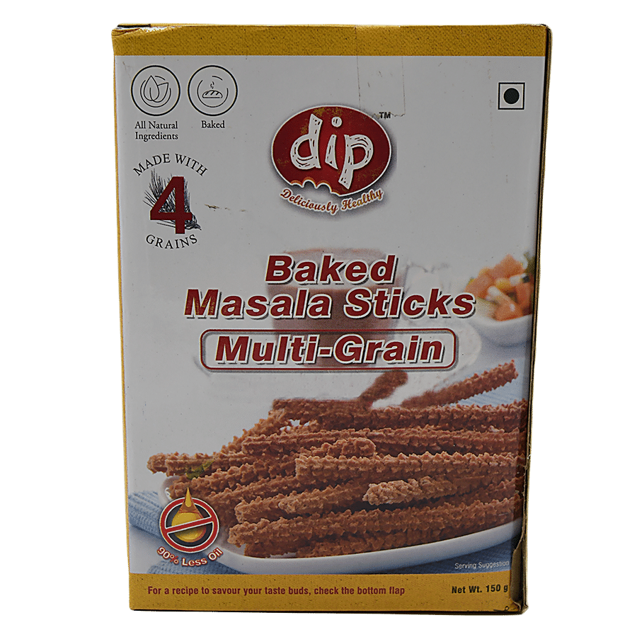 Dip Baked Masala Sticks - Multi-Grain