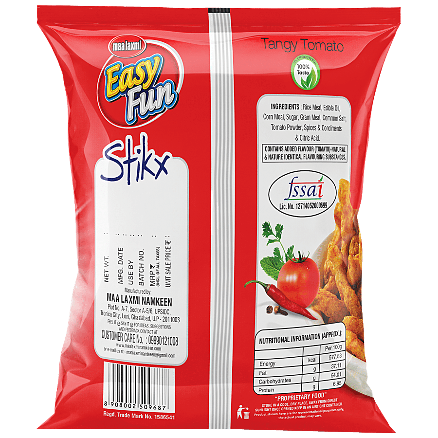 EASY FUN Stikx Namkeen - Tangy Tomato