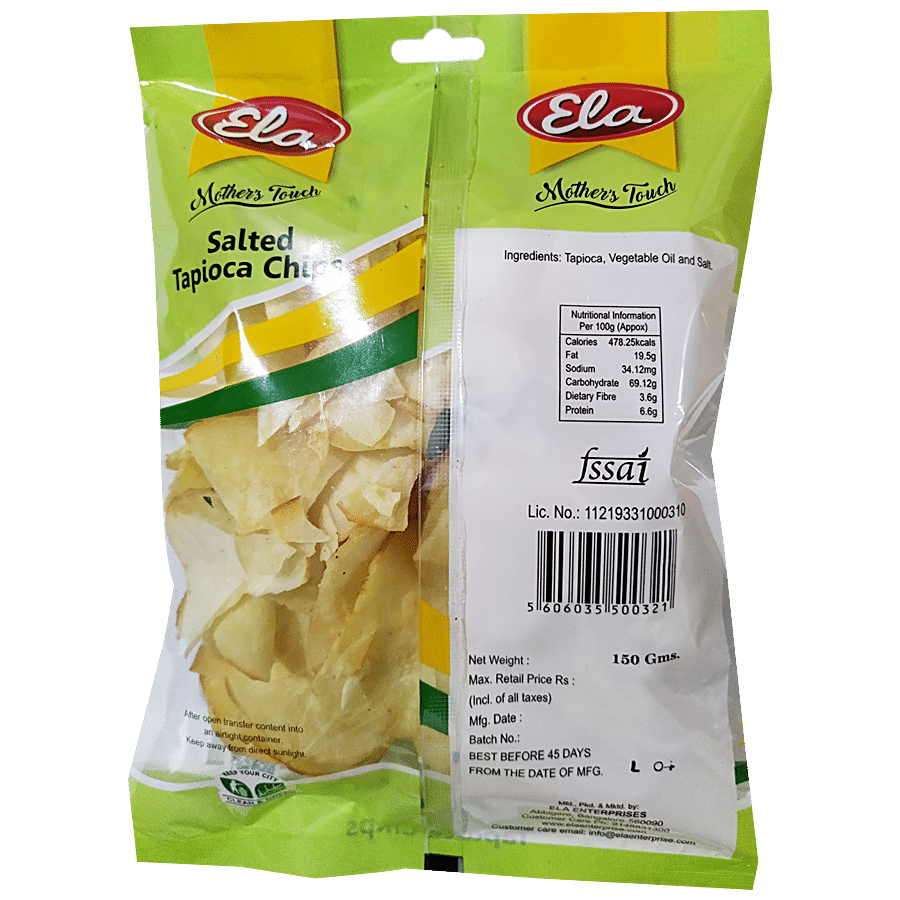 Ela Tapioca Chips - Salted