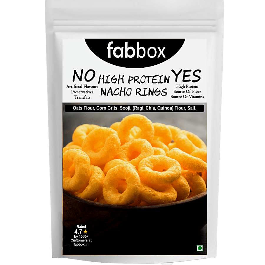 Fabbox High Protein Nacho Rings - Cheese