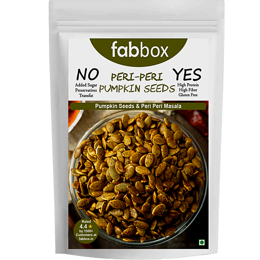 Fabbox Premium Roasted Pumpkin Seeds - Peri-Peri