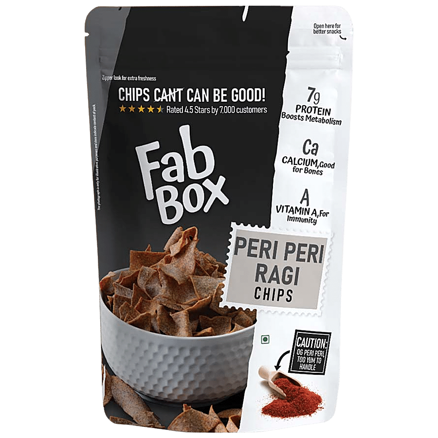 Fabbox Ragi Chips - Peri-Peri