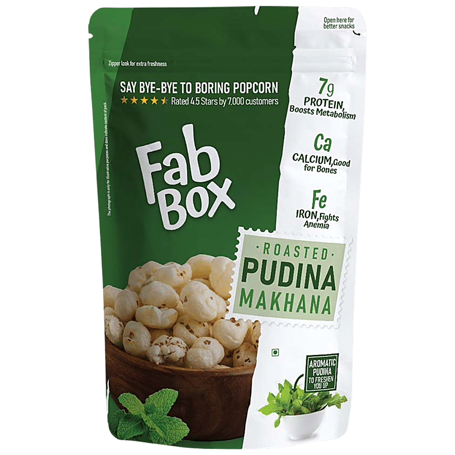 Fabbox Roasted Makhana - Pudina