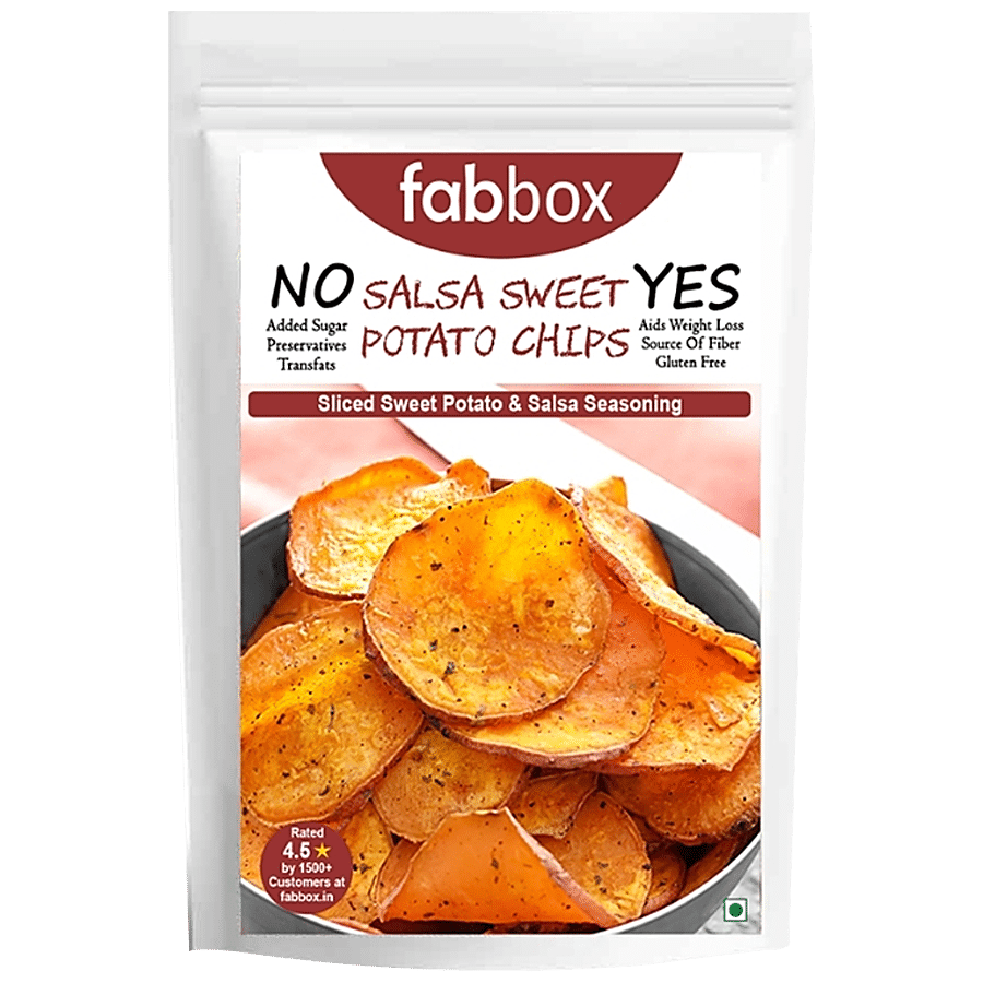 Fabbox Sweet Potato Chips - Salsa Flavour