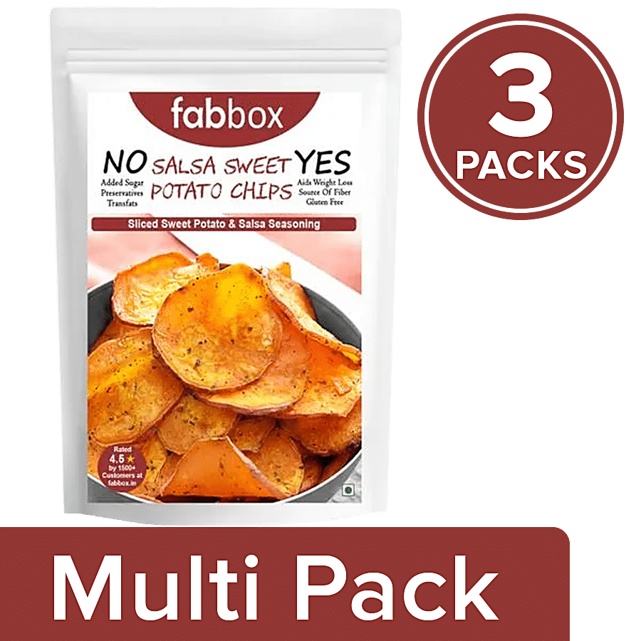 Fabbox Sweet Potato Chips - Salsa Flavour