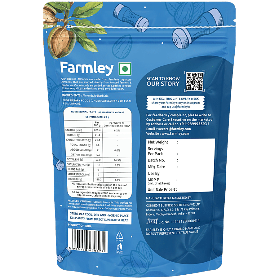 Farmley Classic Salted Almonds