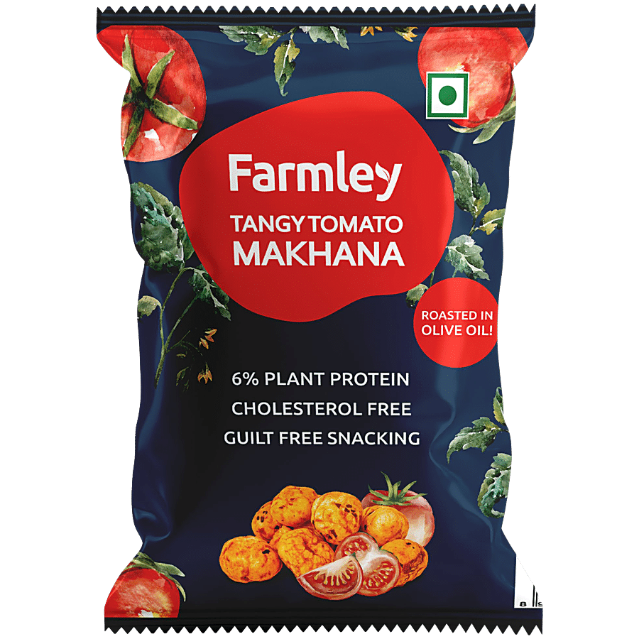 Farmley Tangy Tomato Makhana Roasted In Olive Oil