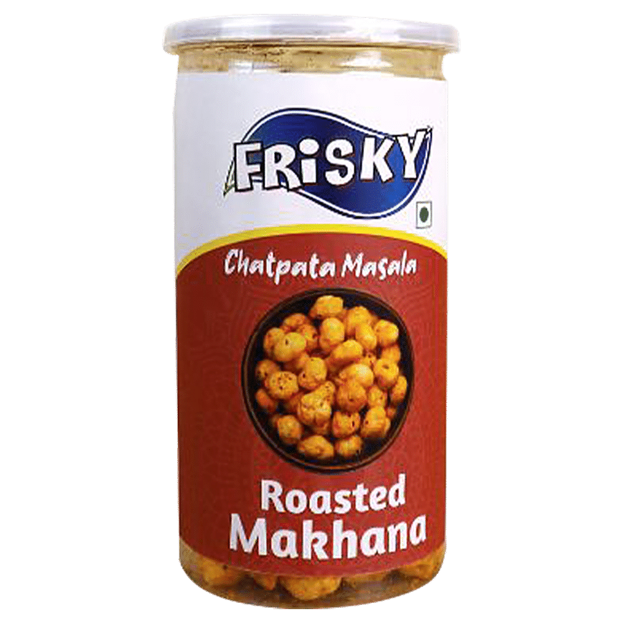 Frisky Roasted Makhana - Chatpata Masala