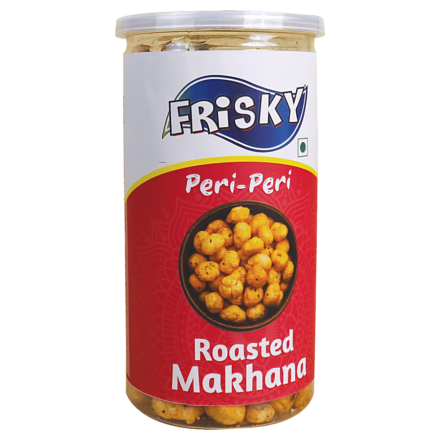 Frisky Roasted Makhana - Peri Peri