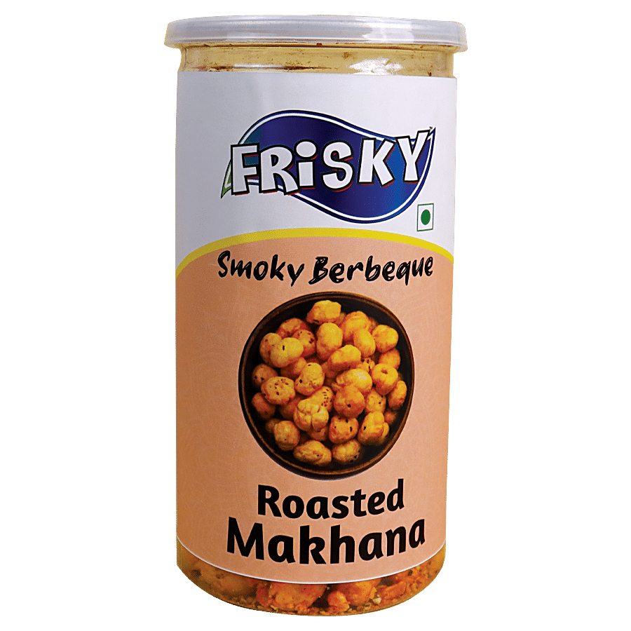 Frisky Roasted Makhana - Smoky Barbeque