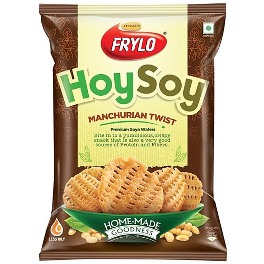 Frylo Hoy Soy Premium Soya Wafers - Manchurian Twist