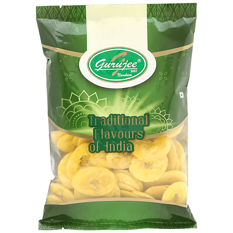 GURUJEE NAMKEEN Banana Chips - Rich