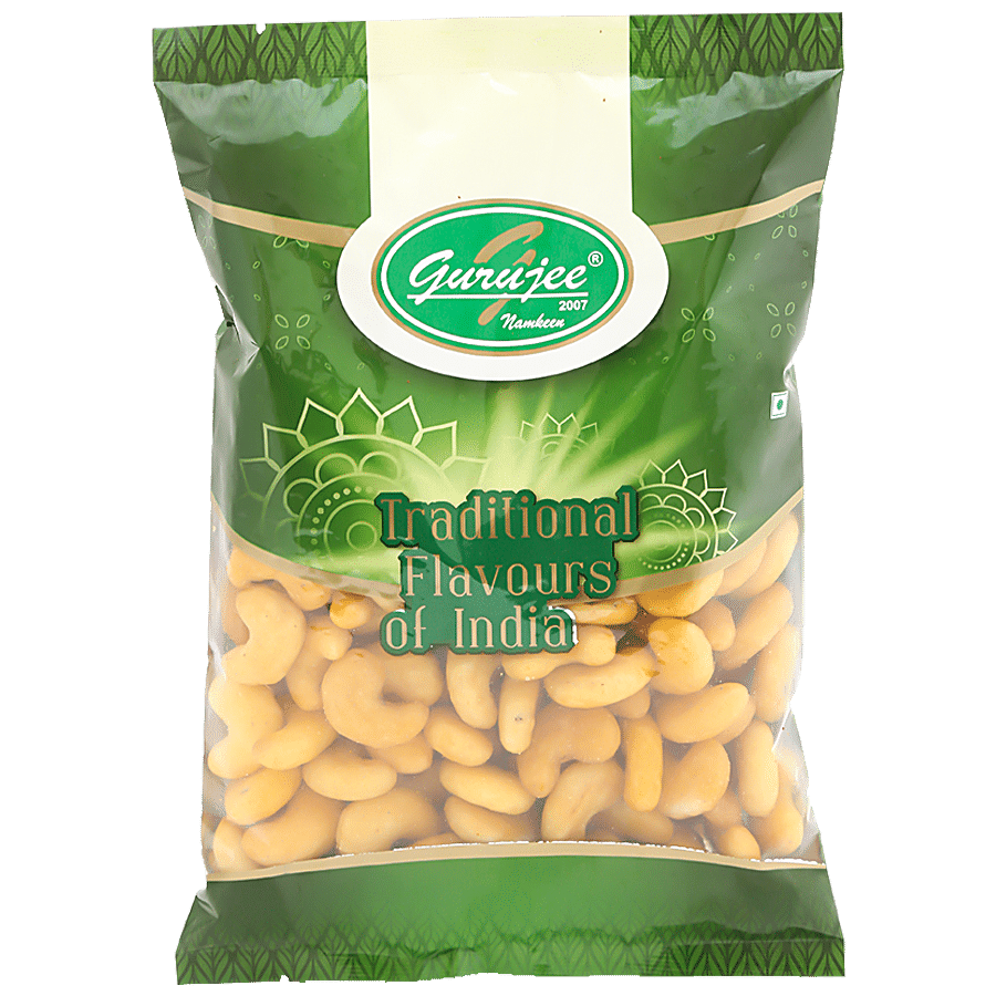 GURUJEE NAMKEEN Cashew Namkeen - Rich