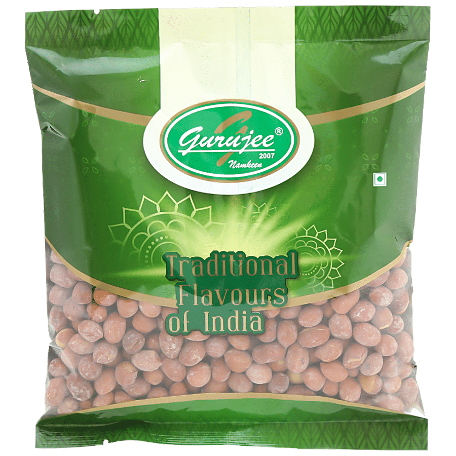 GURUJEE NAMKEEN Plain Salt Peanuts - Rich