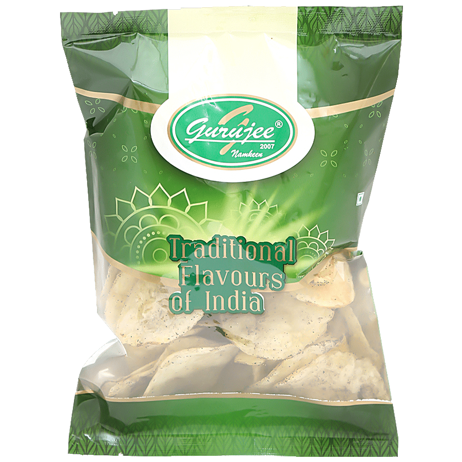 GURUJEE NAMKEEN Potato Chips Pepper - Rich