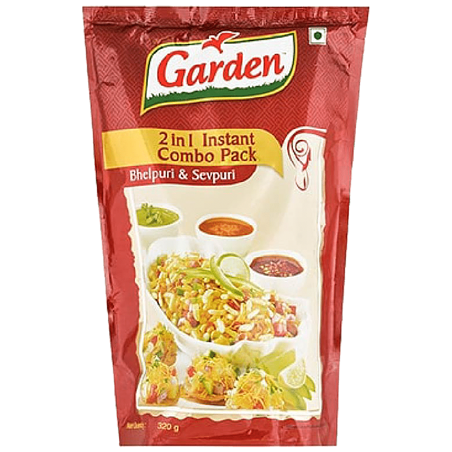 Garden 2-in-1 Instant Combo Pack - Bhelpuri & Sevpuri