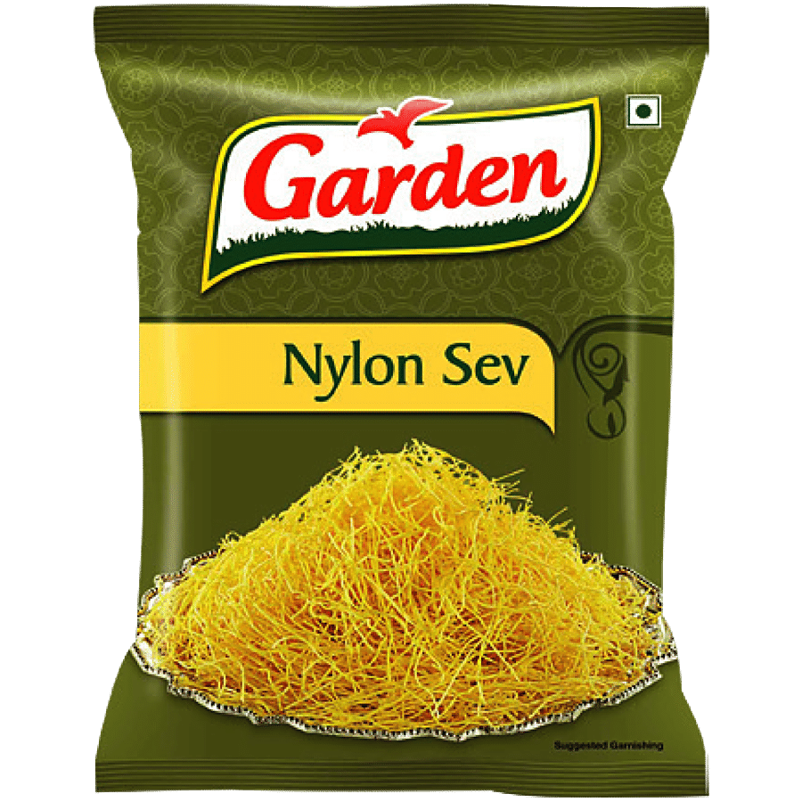 Garden Nylon Sev Namkeen - Use With Indian Snacks & Chaat