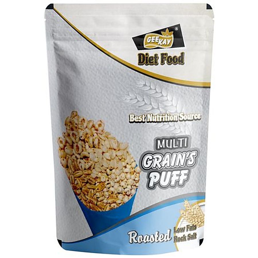 GeeKay Diet Food Multi Grain's Puff - Roasted