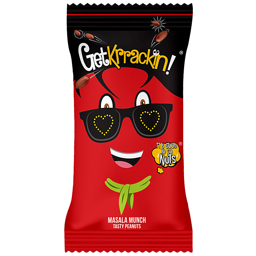 GetKrrackin Masala Munch - Tasty Peanuts