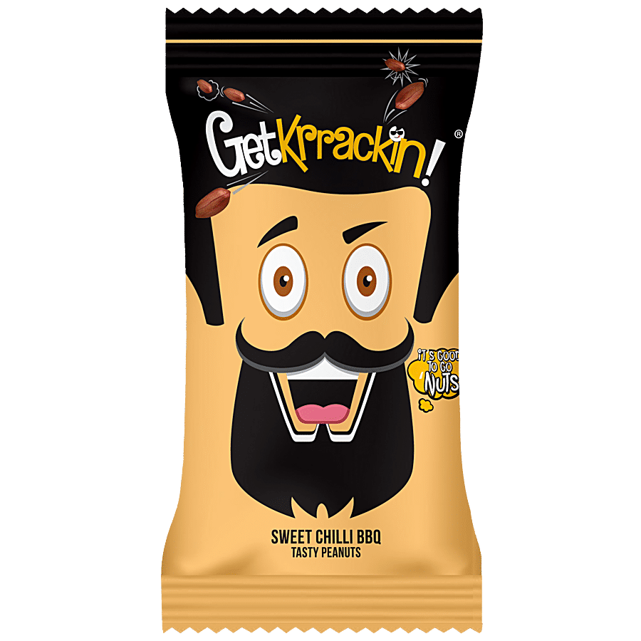 GetKrrackin Sweet Chilli BBQ - Tasty Peanuts