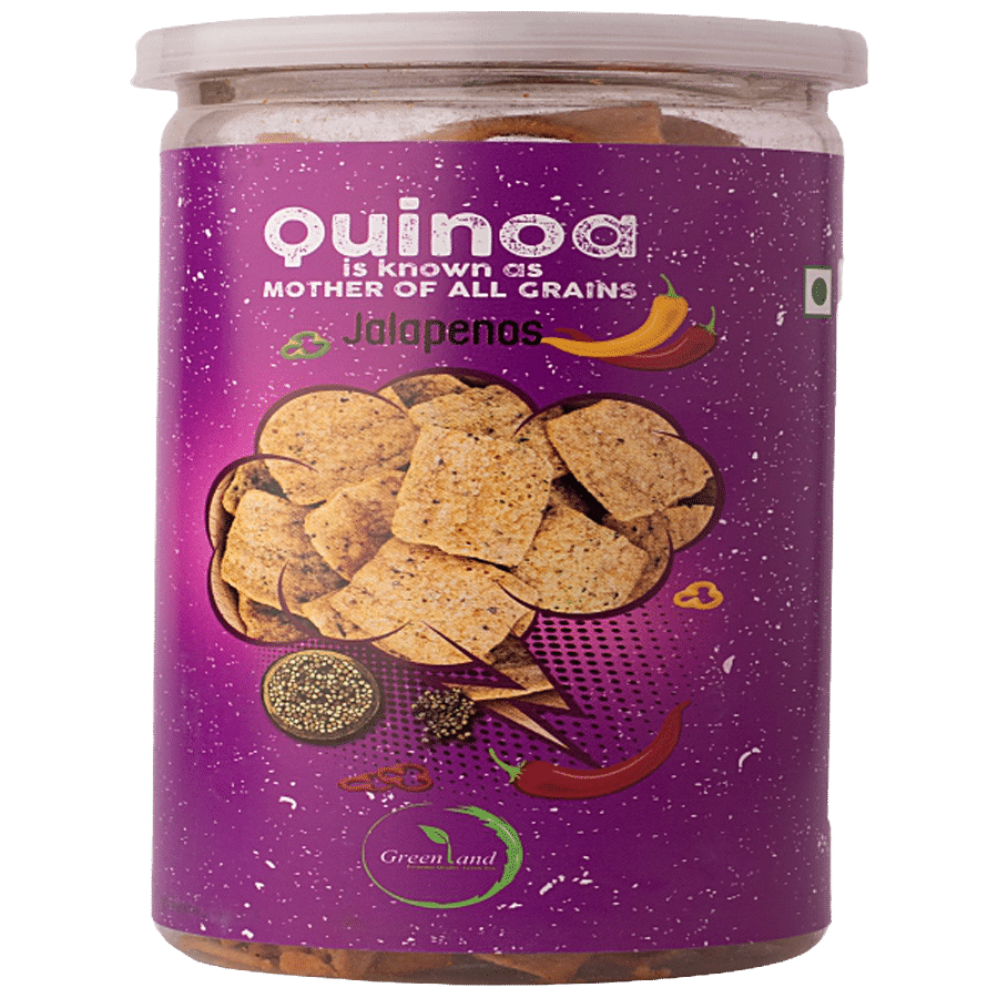 Greenland Quinoa Chips - Jalapeno Flavour