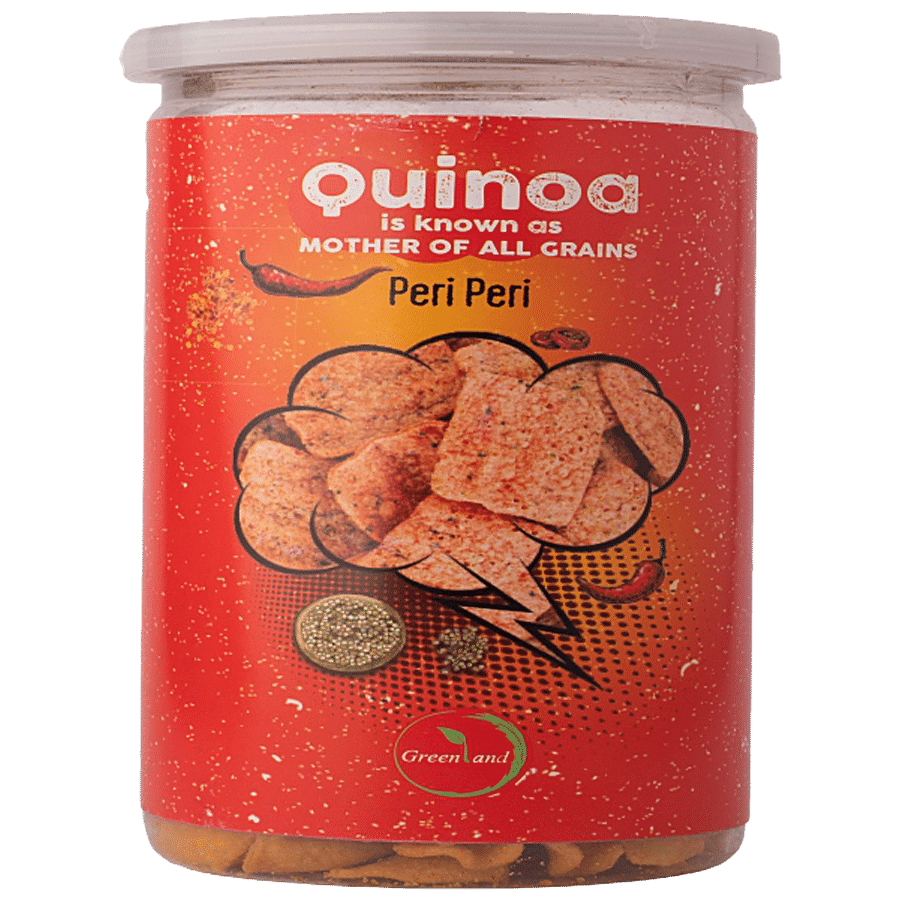 Greenland Quinoa Chips - Peri Peri Flavour