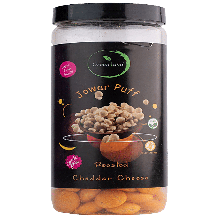 Greenland Roasted Jowar Puff - Cheddar Cheese Flavour