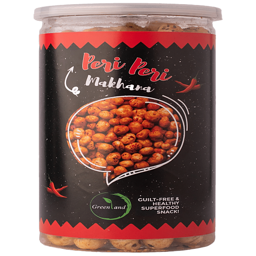 Greenland Roasted Makhana - Peri Peri Flavour