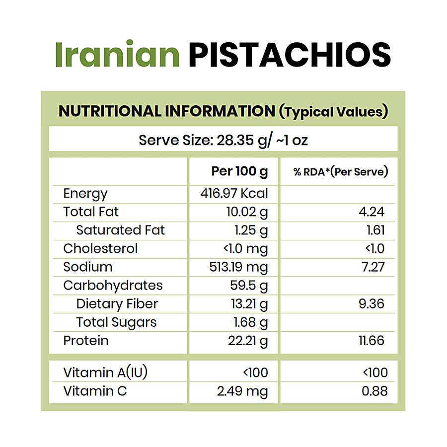 Grocery Farm Iranian Pistachios - Roasted & Salted