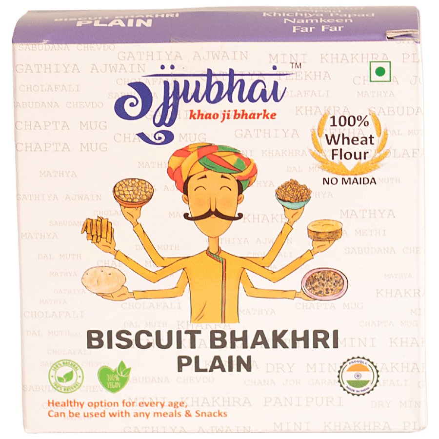 Gujjubhai Biscuit - Bhakhri Plain