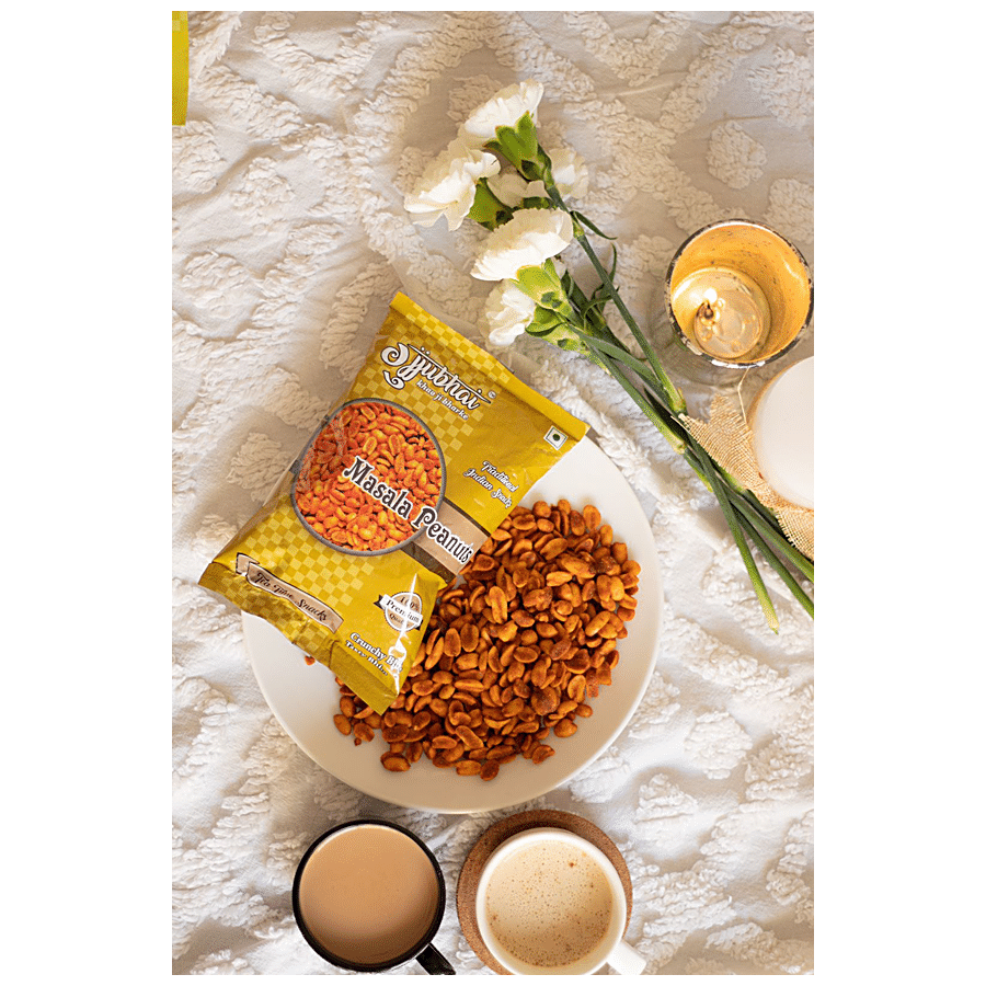 Gujjubhai Masala Peanuts - Rich In Protein & Fibre